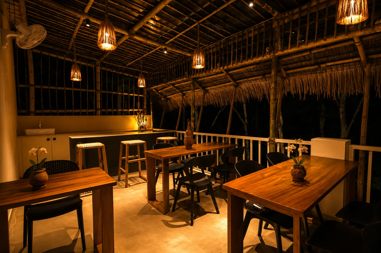 Private Dining Setup