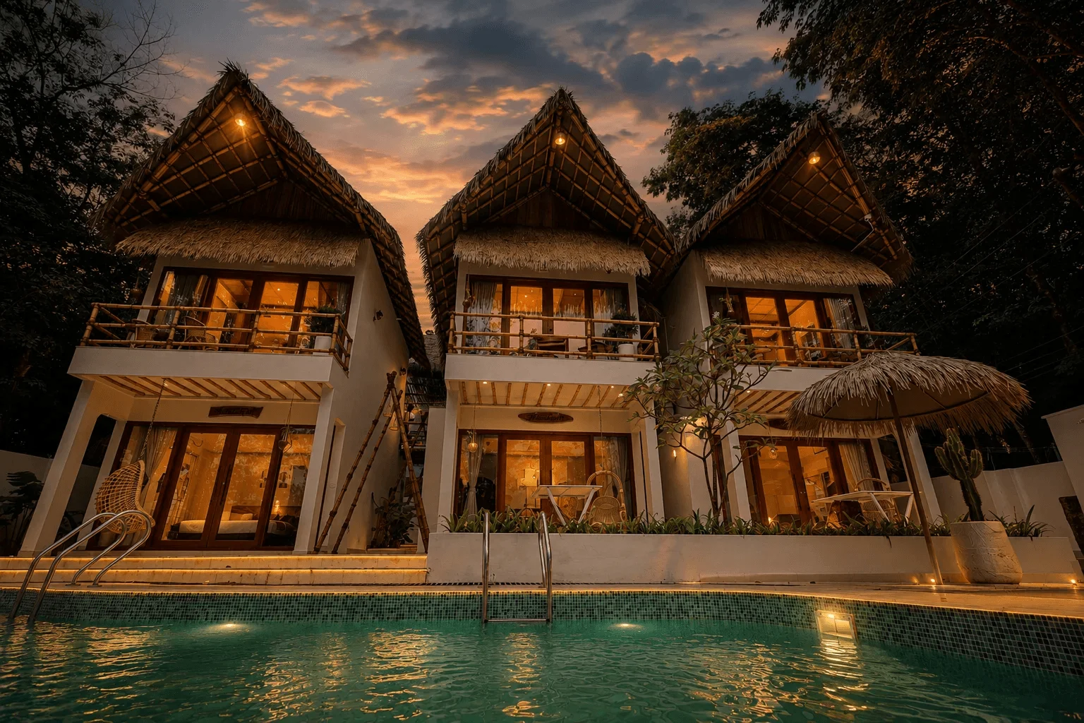 Ayana Lake Resort Landscape