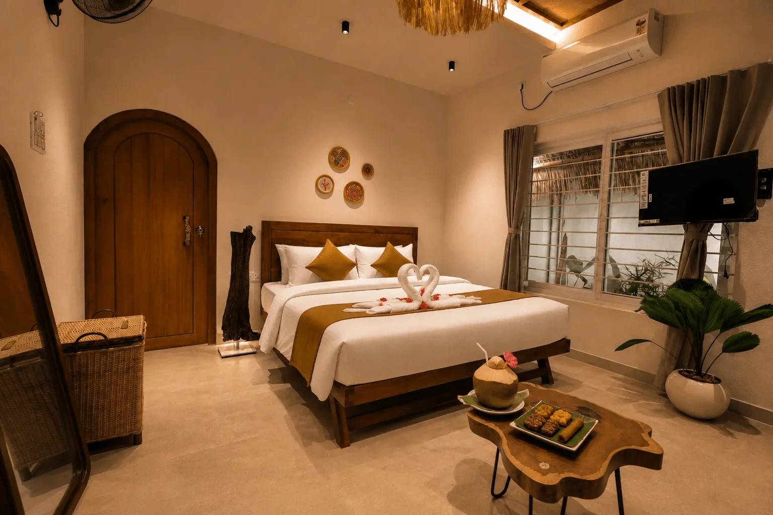 Calm lounge view at Ayana Lake Resort